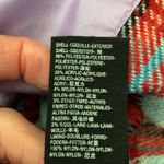 Free People  We The Free Down For You Turquoise Combo Plaid Shacket Shirt Photo 4