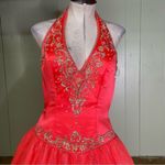 Tiffany Designs  Princess Beaded Tulle Halter Prom‎ Quinceanera Gown 8 Photo 1