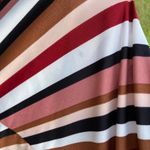 Eloquii Elements Womens Dress Sz 20 Plus Size Striped Midi Faux Wrap Tie Waist Photo 5