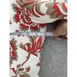 Dennis Basso  Women's Blouse Asymmetrical Hem Floral Plus Size 1X Peplum Photo 5