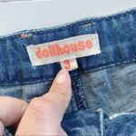Dollhouse Hi Rise jean shorts, side ties Size 3 Photo 5