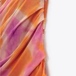 ZARA  Printed Tulle Dress Photo 6