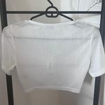 Beginning Boutique Cropped White Top Photo 1