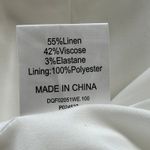 DISSH Sloan White Sleeveless Linen Blend Vest US 4 AU 8 NWT‎ Photo 9