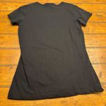 Cherry Pie Skull Rose Graphic T Shirt Womens Size Medium Black Short Sleeve Photo 3