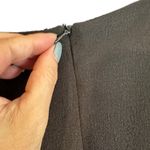 Olivaceous Black Asymmetrical Ruffle Zipper Back Mini Skirt Women Sz S Photo 5