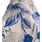 Chico's 16 Denim Jeans Plus Girlfriend Ankle 3 Pants Boho Palm Resort White blue Photo 2