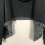 35MM Clothing Open Front Charcoal Hooded Cardigan Size XS Gray Photo 6