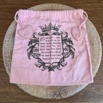 Juicy Couture Y2K 2000s Pink Flannel Once Upon A Time Dustbag w/ Heart J Tags Photo 0