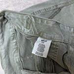 BKE  Olive Green Utility Cuffed Shorts Women's Size 29 Button Fly Cargo Pockets Photo 3