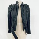 ZARA  genuine moto leather jacket Photo 1