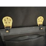 Dooney & Bourke Vintage  Weekender Bag Leather Canvas Tan Preppy Made In USA NEW Photo 9