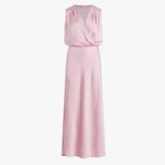 NEW Favorite Daughter Nita Sleeveless Satin Maxi Dress Pastel Lavender 6 Pink Photo 6