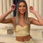 ZARA NWT  Linen Blend Top Photo 2