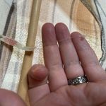 Free People NWT  Garner Tee Shirt Top Striped Ruffle Short Sleeve Size Small Photo 11