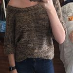 Slouchy Brown Sweater Photo 0