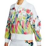 Nike Sportswear Artist Collection Bomber Jacket Sail White Size L NEW Photo 0