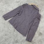 &merci &merci Women’s Sloan Houndstooth Blazer Puff Sleeve Classic in Brown Size L Photo 9