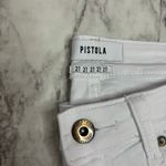 Pistola  White Skinny Jeans denim distressed detail size 27 Photo 1