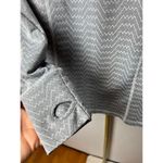 ALBION FIT Albion Grey Zig Zag 1/4 Zip Pullover Sz. XS Photo 5