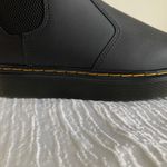 Dr. Martens Dorrian FL Black Faux Fur Lined Boots (Rubber Finish) Photo 2