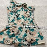 Guess  Women's Sz M Floral Multicolor Romper Off The Shoulder Y2K Clubbing Era Photo 2