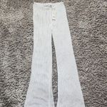 White Mesh Flare Pants Liv & Lottie Size M. Size M Photo 7