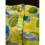 Lilly Pulitzer  Shorts  Green Blue Floral size 8 Photo 6