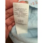 Wilfred Aritzia Linen Floral Puff Sleeve Crop Top Blue Pink XL Photo 4