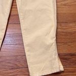 Joie NWT  Mirenda Slim Crop Cargo Pants in pastel yellow Size 4 Photo 4