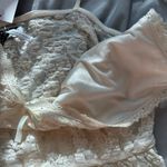 Urban Outfitters  Lace Peplum Top Photo 2