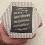 NIB bomb party sterling club earrings Silver Photo 3