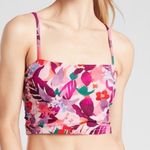 Athleta  Daybreak Tropic Floral Swim Bikini Top 34 B/C Photo 3