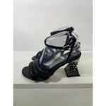Circus by Sam Edelman  Women Padded Strap Block Heel Sandals Black Size 7.5 Photo 1