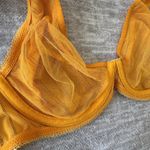 Huit Paris Desi Bra 32C Sexy Romance France Vintage Underwire Orange Lace‎ Lined Size undefined Photo 8