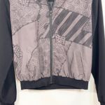 Nightmare Before Christmas Bomber Jacket Medium Halloween Zip Up Black 1676 Photo 10