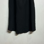 Adrienne Landau Jet Black Gathered Midi Skirt Sz 12 NWT Photo 11