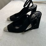 Jennifer Lopez JLO Black Lonie Pumps Toe Cover Heels 7 Women Photo 5