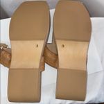 Kelsi Dagger ANTHRO  BROOKLYN DOVER WOODEN PLATFORM SUEDE & LEATHER SANDAL SIZE 9 Photo 4