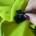 Just Cavalli Women's Yellow Fit & Flare Knee Length Dress Size 42 Photo 1