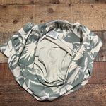 Madewell MWL | Women's Sage Green Beige Pockets High Waist Biker Shorts Sz M Photo 3