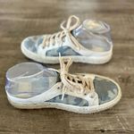 Dolce Vita Camouflage Canvas Slip On Sneakers W/Lace Up, Size 8 Photo 3