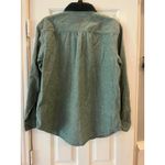 VTG Casey Max Plaid Embroidered Corduroy Collar Scarecrow Grandma Academia Twee Green Size L Photo 2