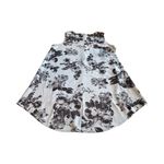 Bryn Walker  Womens Medium Gray Black Floral‎ Hi Low Sleeveless Dress Photo 1