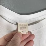 Altar'd State Women's White Smiley Face Cropped T-Shirt - Size Medium - Graphic Photo 3