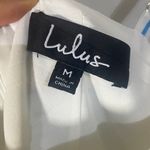 Lulus Summer in Santorini White and Blue Striped Midi Dress summer women size M Photo 10