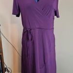 Star Vixen Royal Purple Wrap Midi Dress Size undefined Photo 0