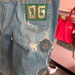 Dolce & Gabbana Floral Embroidered Women's Jeans. D&G Photo 4