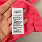 J.Crew  Salmon Pink Flutter Sleeve Linen‎ V Neck Top Size Medium Photo 6