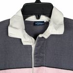 Lands' End Rugby Dress Size Medium Gray Cotton Midi Preppy Pockets Made in USA Photo 11